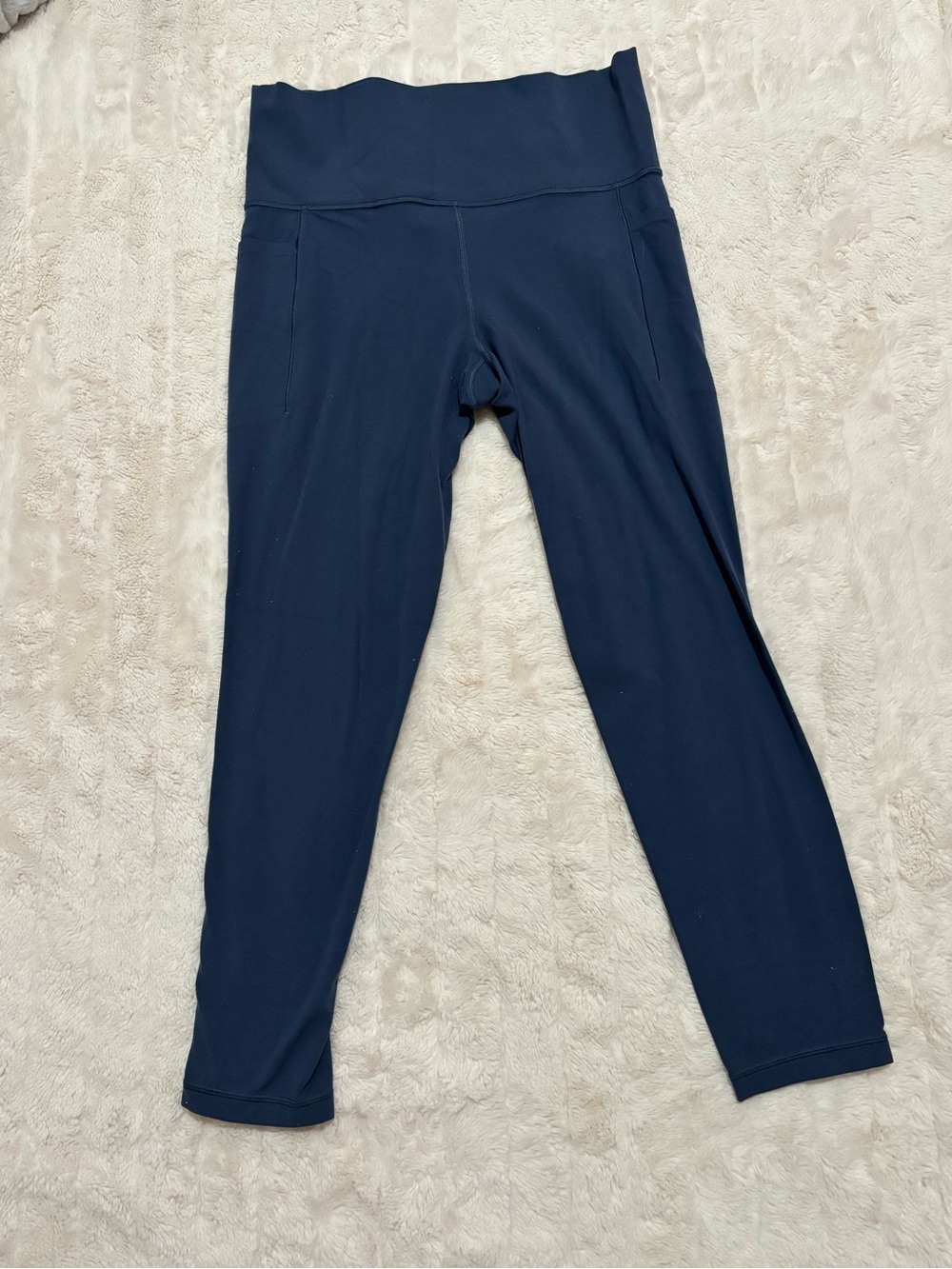 Athleta Navy High-Waist Athletic Leggings
